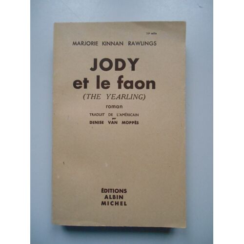 Jody Et Le Faon / Kinnan Rawlings, Marjorie / Réf56726