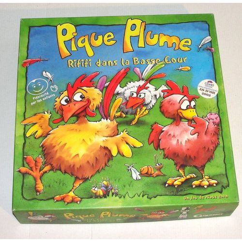 Pique Plume Rififi Dans La Basse Cour Jeu Poule En Bois Klaus Zoch 1998 Gigamic