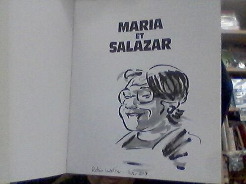 Dedicace De Robin Walter Sur Maria Et Salazar Des Ronds Dans L'eau