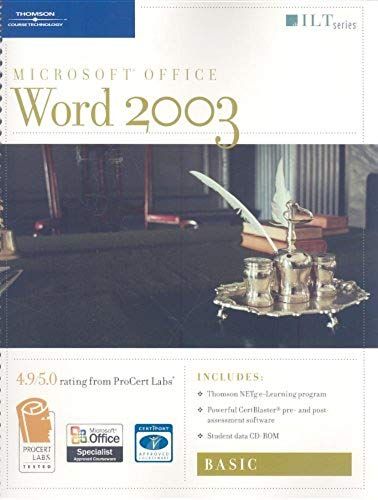 Word 2003: Basic [With 2 Cdroms] (Ilt)