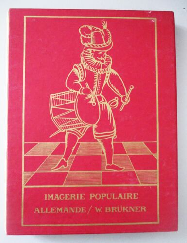 Grand Livre Ancien- 1969- Imagerie Populaire Allemande Par Wolfgang Bruckner - Electa , Exclusivite Weber