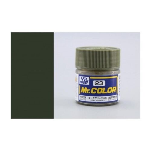 Peintures Mr Color C023 Dark Green-Mr Hobby