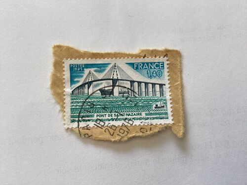 1 Timbre, 1,40 F, France, Année 1975.