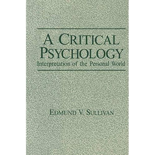 A Critical Psychology
