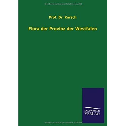 Flora Der Provinz Der Westfalen