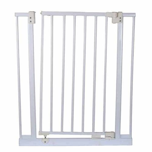 Barrière de sécurité - NORDLINGER PRO - Métal - Blanc - 69 à 73 cm - 74 cm de hauteur