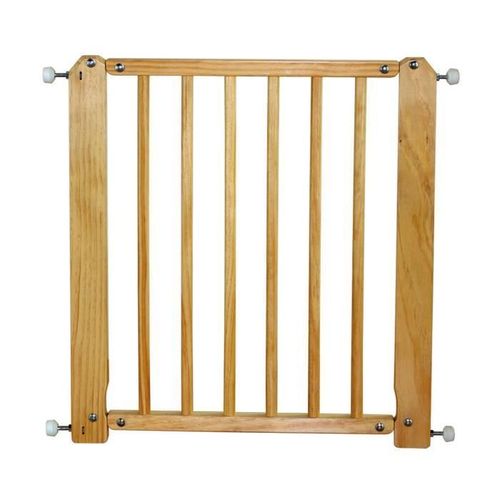 NORDLINGER PRO Barrière Animaux - Amovible - Bois - Ouverture 70 à 76cm - Modèle USKY - Pour chien