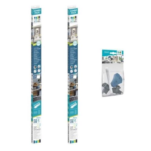 Ô Mur Kit complet de pose parquet au mur 6m2