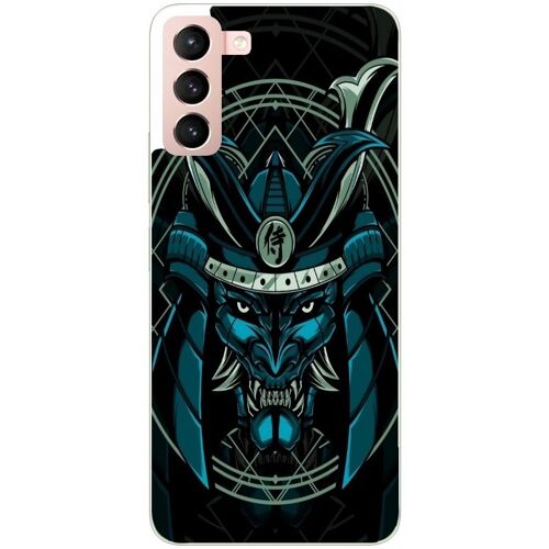 Coque Pour Galaxy S21 Plus Samourai Bleu
