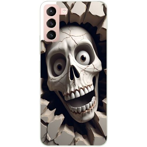 Coque Pour Galaxy S21 Plus Mort Squelette Smile