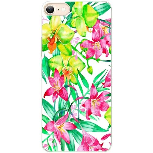 Coque Pour Iphone 7 8 Et Se Fleur Hibiscus