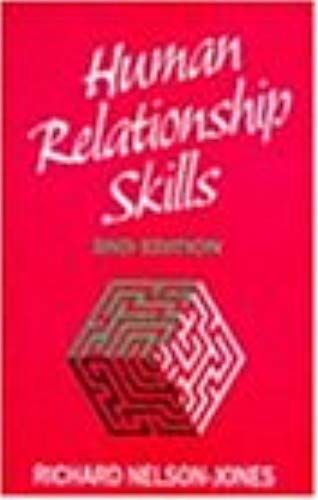 Human Relationship Skills: Training And Self-Help