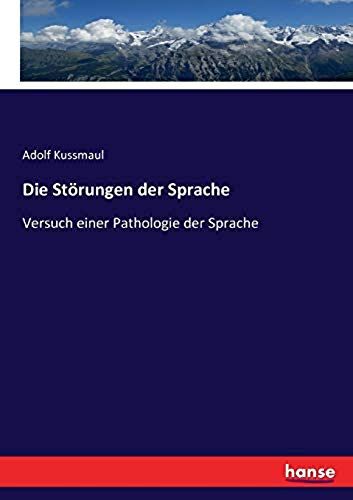 Die Störungen Der Sprache