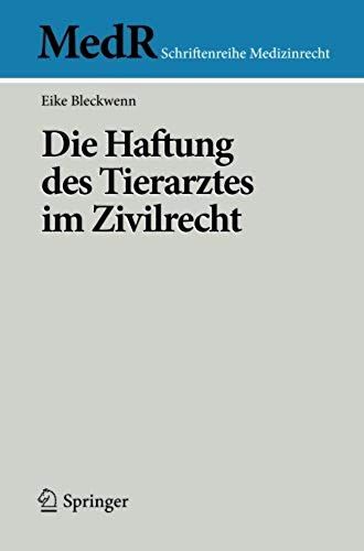 Die Haftung Des Tierarztes Im Zivilrecht