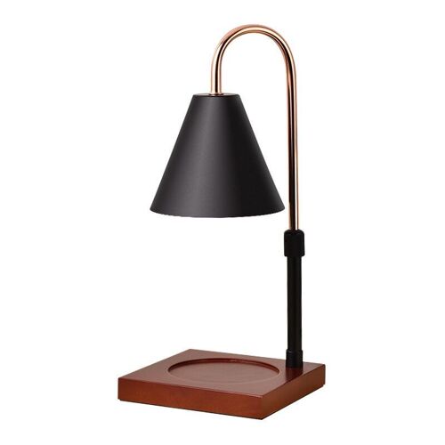 Chauffe Bougie Parfumee Candelia - Bruleur Electrique pour Bougie Parfumee - Diffuse Les Parfums sans Flamme ni Fumee - Prolonge la Duree des Bougies - Variateur Integre - Hauteur Ajustable goodnice