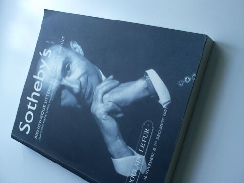 Sotheby's -Catalogue De Vente Bibliothèque Hayoit 2001 -Livres Du Xxème Siècle