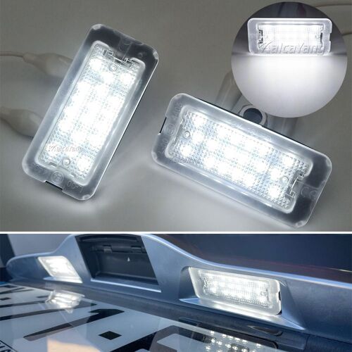 Lumière De Plaque D'immatriculation Canbus Led, Pour Fiat 500 Abarth 500, Tous Les Modèles 2007 ¿ 2020, Remplacement Oem 51800482 Sans Erreur, 2 Pièces