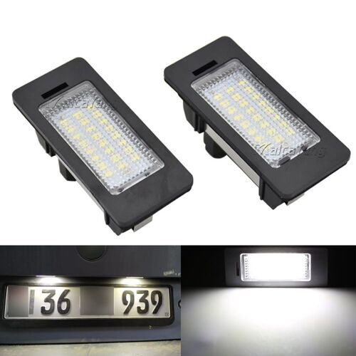 Feu De Plaque D'immatriculation Led Pour Bmw E39 M5 E70 E71 X5 X6 E60 M5 E90 E92 E93 M3, Feux Arrière, Lampe Canbus Sans Erreur
