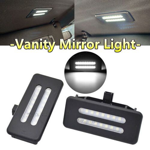 Lampes De Lecture Led Blanches Pour Bmw, Lampes Intérieures, Pare-Soleil, Lampes De Miroir De Courtoisie, E90, E60, E61, Bronche84, X5, E70, X6, E71, E72, E91, E92, Bery F25, 2 Pièces