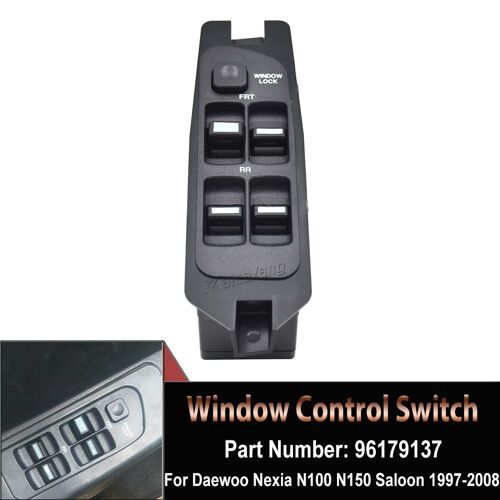 Bouton De Commande De Lève-Vitre De Voiture, De Haute Qualité, Pour Daewoo Nexia N100 N150 Saloon 1997 ¿ 2008, 96179137 96179135