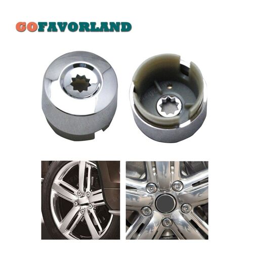 Couvercle De Bouchon De Roue Chromé 7l6601173a 7l6 601 173a 2zz, Pour Volkswagen Touareg 2003 ¿ 2016 Transporter Ue 2009 ¿ 2011