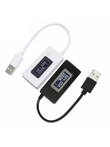 Testeur De Tension Usb/Ampères, Capacité De Charge, Multimètre, Vitesse De Test Des Câbles De Chargeurs, Capacité Du Téléphone Portable