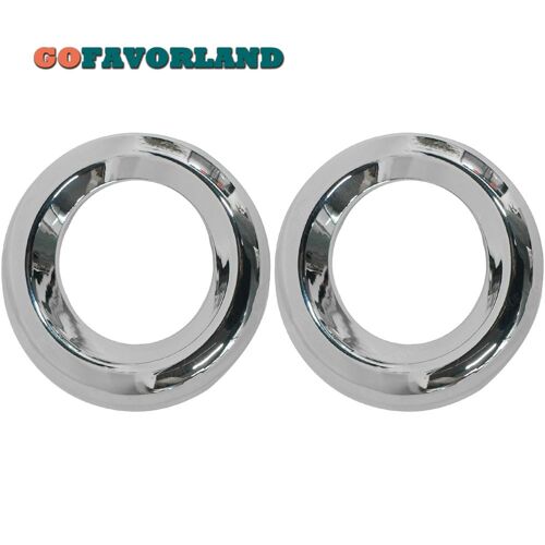 Bague De Protection En Métal Chromé Pour Phare Antibrouillard, 2 Pièces, Côté Droit/Gauche, Pour Toyota Rav4 2012