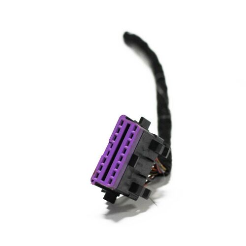 Connecteur De Diagnostic Obd À 16 Broches, Boîtier De Prise Avec Câble D.Lique En Queue De Cochon Pour Audi Vw Skvocation 3a0972695 3a0 972 695a