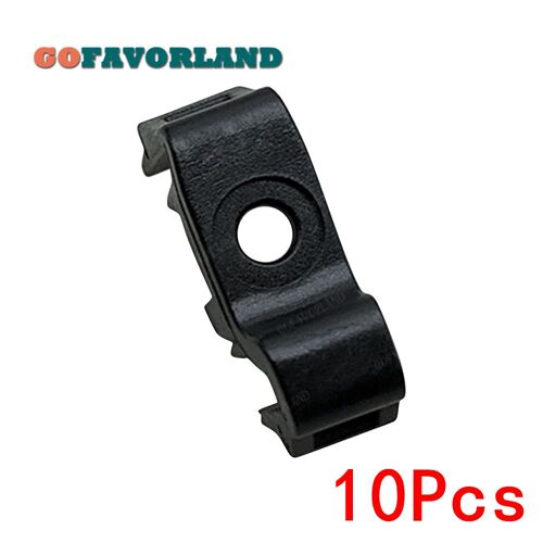 Clips De Moulage Pour Phares Avant Gauche Droite, 10 Pièces, En Nylon Noir, Pour Honda Crv Cr-V 2017 2018 2019 2020