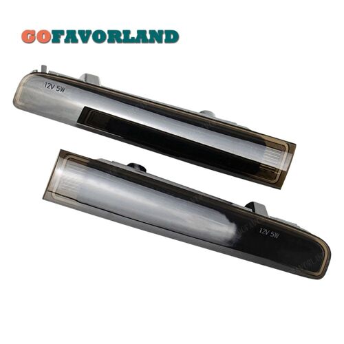 Feu De Stop De Haut Niveau Pour Vw T5 Transporter 2003 ¿ 2015 T6, 2 Pièces, Arrière Gauche Droite, Lentille Noire Fumée Rouge Led