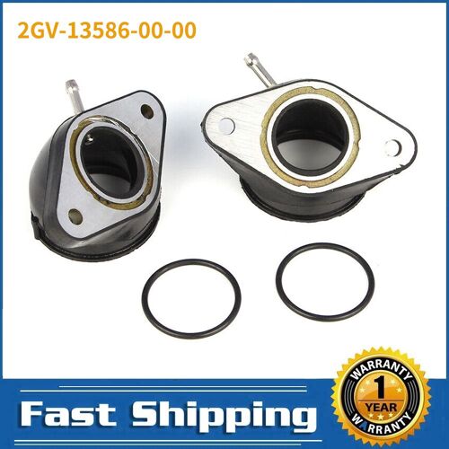 Couvercle D'admission D'air Pour Yamaha Virago, 2 Pièces, Interface De Carburateur De Carburateur Pour Yamaha Xv400 Xv500 Xv535