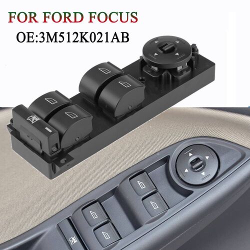 Bouton De Levage De Commande De Vitre Avant, Interrupteur De Fenêtre Électrique Pour Ford Focus 2005 20006 2007, Accessoires De Voiture