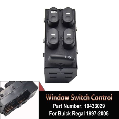 Interrupteur De Commande Principal De Fenêtre Électrique, Accessoires Automobiles, Style De Voiture, Pour Buick Kingdom, Avant Lh, Côté Conducteur, 10433029