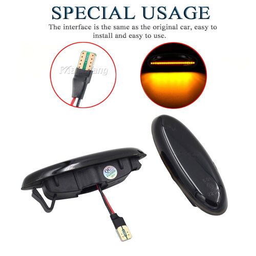 Enquêter De Position Latéral À Led Pour Voiture, Clignotant Dynamique, Clignotant Pour Mazda Mpv B2500 Pick Up 323 Etude P5 323f Cosy Ina Mx-6 Brave Free
