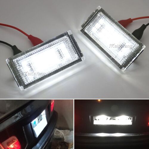 Lampe De Plaque D'immatriculation, Numéro De Voiture, 2 Pièces, Pour Bmw Série 3 325i 328i 318 320 E46 2d M3 Facelift, Pièces Automobiles 2004 2005 2006