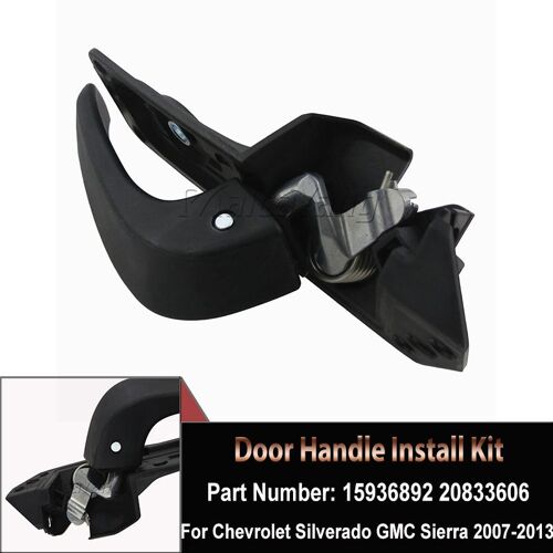 15936892 20833606 De Voiture De Haute Qualité Poignée De Porte Intérieure Gauche Installer Kit Style Pour Chevrolet Silverado Gmc Sierra 2007 -2013