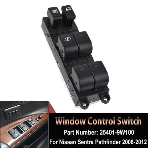 Pour Corolla C-Hr 2018 2019 2020 Rav4 2019 2020 Nouvelle Voiture Électrique Commutateur Principal De Fenêtre Gauche Conduite Automatique Du Rétroéclairage Accessoires