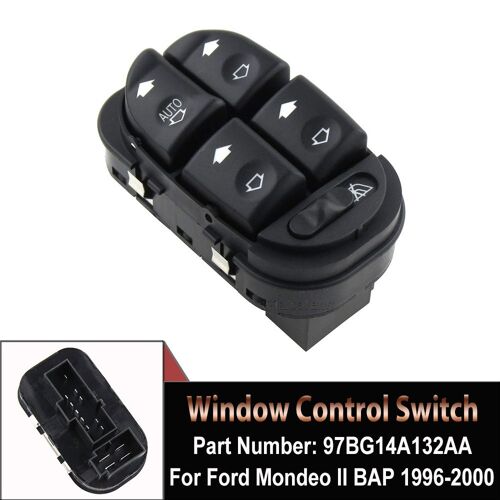 Bouton De Commande De Lève-Vitre Électrique Avant Gauche, Haute Qualité, Pour Ford Mondeo Mk2, Pièces Automobiles