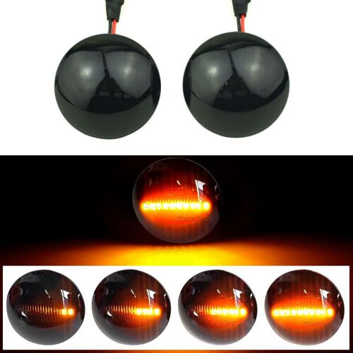 Marqueur Latéral De Clignotant Dynamique Led, 2 Pièces, Pour Land Rover Range Rover L322 2002 ¿ 2012 Répéteur De Clignotant Séquentiel