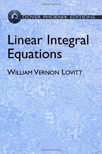 Linear Integral Equations