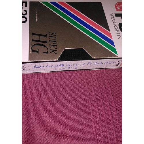 Cassette Vhs Construction De L'infrastructure De L'extraction Des Mines De Voutré 53600 Mayenne Par La Société Cfbk 30 Minutes Découverte Du Site Par Le Haut Images D'hélicoptère 1990 Usine