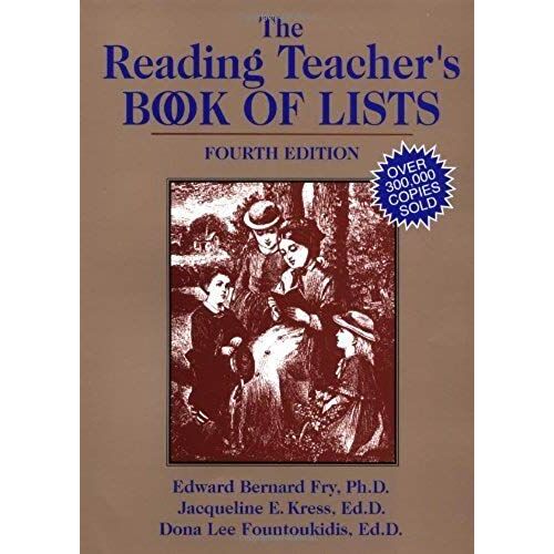 The Reading Teacher's Book Of Lists (J-B Ed: Book Of Lists)