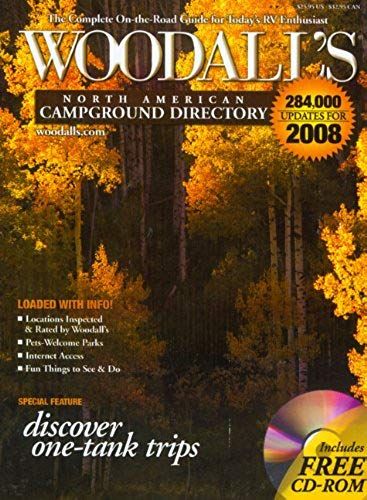 Woodall's North American Campground Directory With Cd, 2008 (Good Sam Rv Travel Guide & Campground Directory)