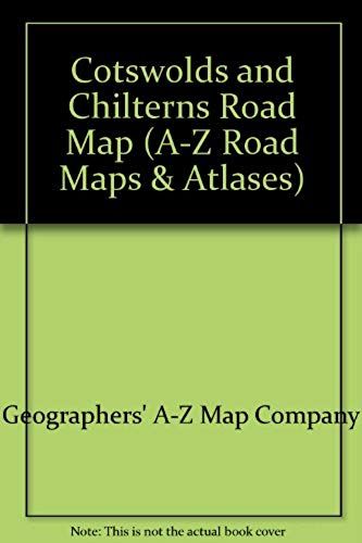 Cotswolds And Chilterns Road Map (A-Z Road Maps & Atlases)