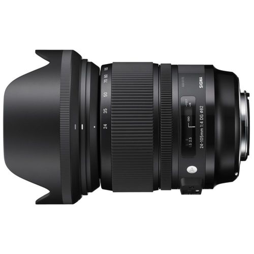Objectif Sigma Art - Fonction Zoom - 24 mm - 105 mm - f/4.0 DG OS HSM - Canon EF