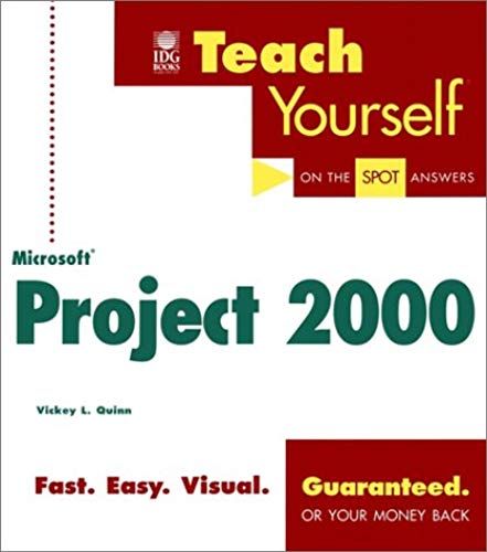 Teach Yourself Microsoft Project 2000 (Teach Yourself (Idg))