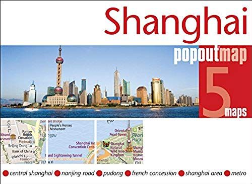 Shanghai Popout Map (Popout Maps)