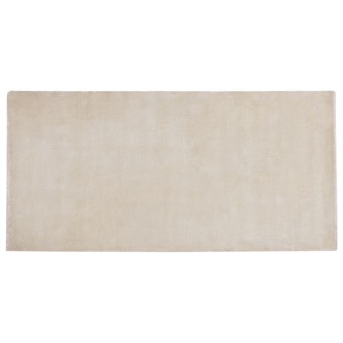 Tapis En Viscose Beige Clair 80 X 150 Cm Gesi Ii