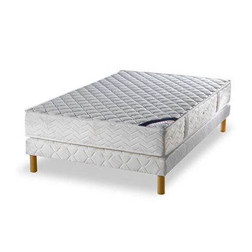 Ensemble Matelas Ressorts Biconiques - Confort Équilibré 140x190cm + Sommier