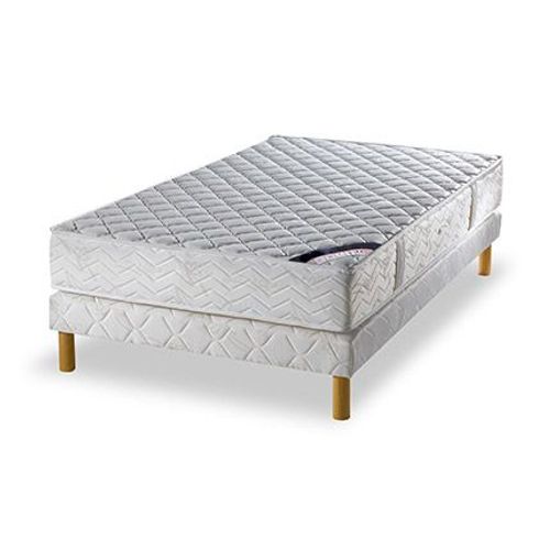 Ensemble Matelas Ressorts Biconiques - Confort Équilibré 130x190cm + Sommier